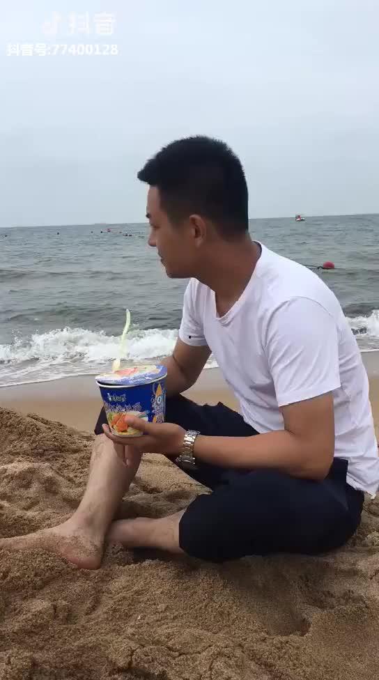 海边听jay吃瓜,夏日狂欢时光